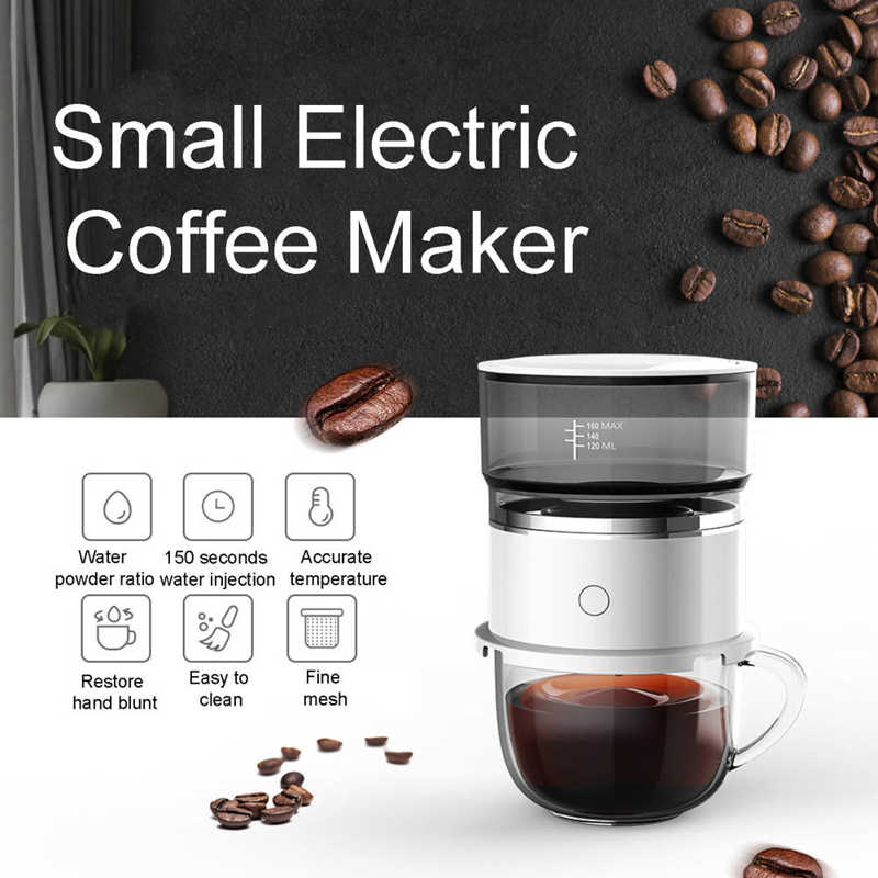 AiiTek Portable Mini Drip Coffee Maker Automatic Hand Brewing Coffee