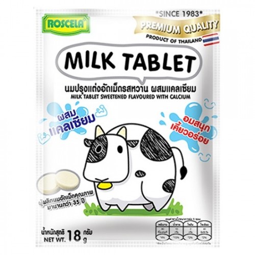 HCM - Kẹo sữa bò Milk Tablet 18g Thái Lan