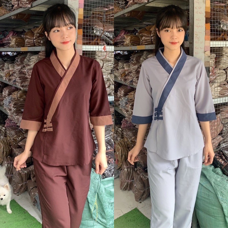Đồ Lam Đi Chùa # 3 Nút Kate
