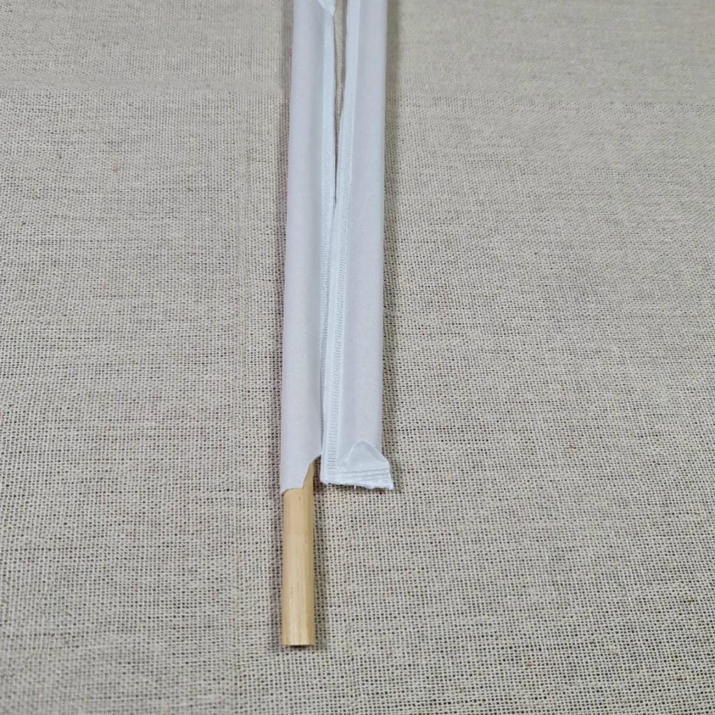 Ống Hút Cỏ Khô 20cm Loại Bọc Màng Giấy