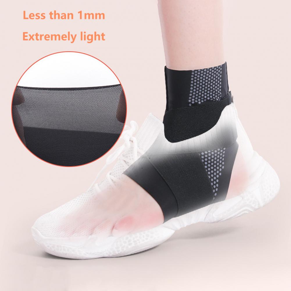 Hàng sẵn có 1PC Băng hỗ trợ mắt cá chân có thể điều chỉnh được bó mắt cá chân Băng cố định bảo vệ để chạy bóng đá bóng rổ dệt kim băng gym quai đeo mắt cá chân