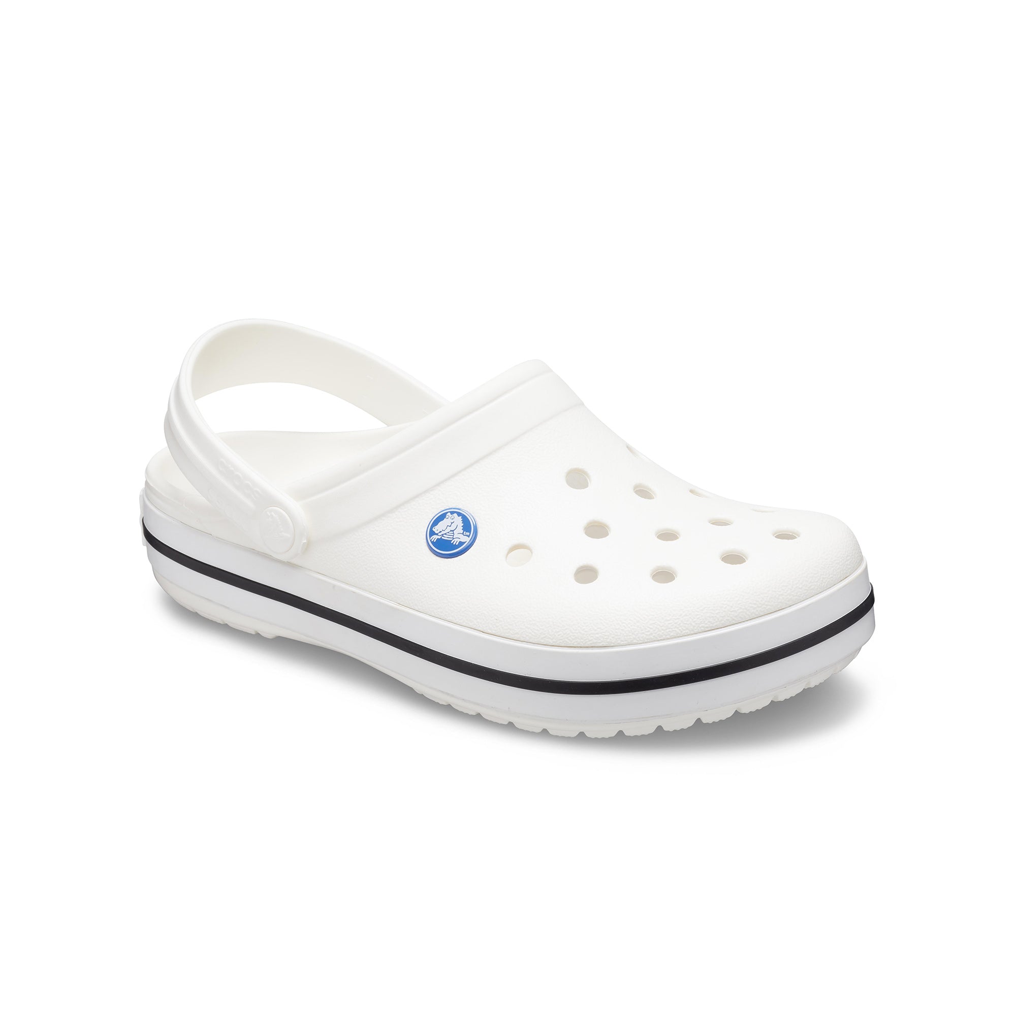 Giày Clog Unisex Crocs Crocband - White - 11016-100