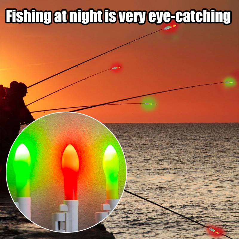 Fishing Float Rod Night Fishing Electronic Light Stick Waterproof Glowing  Lamp