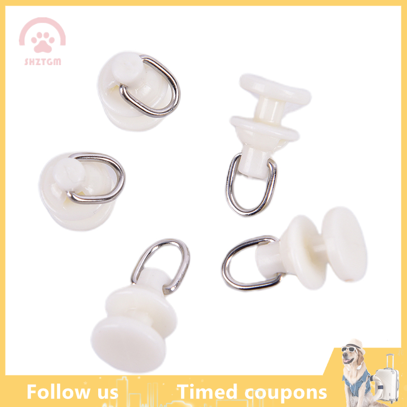 【SHZTGM】 20 cái con lăn ray rèm Con lăn móc Rèm phụ kiện đường ray rèm