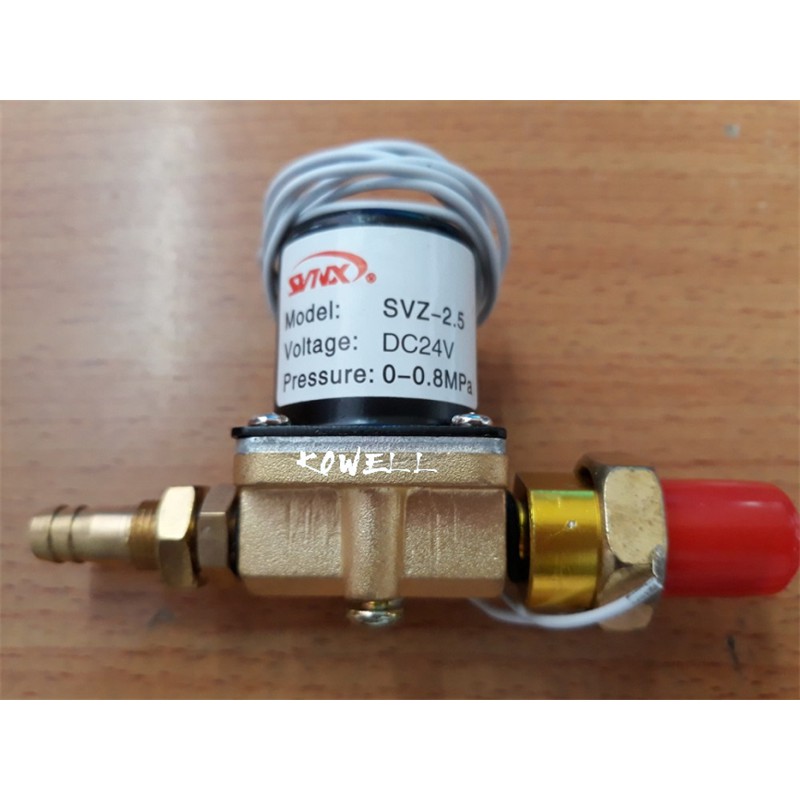 Van khí máy hàn tig , mig ,plasma , 24V , 220V