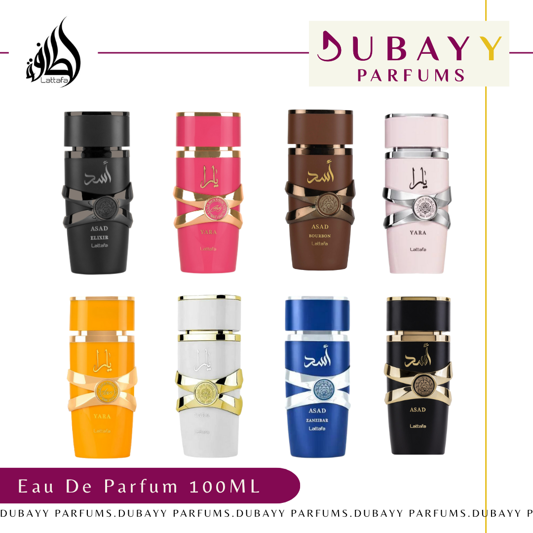 Asad Elixir/Asad/Yara/Yara Moi/zanzibar/asad bourbon/yara candy by