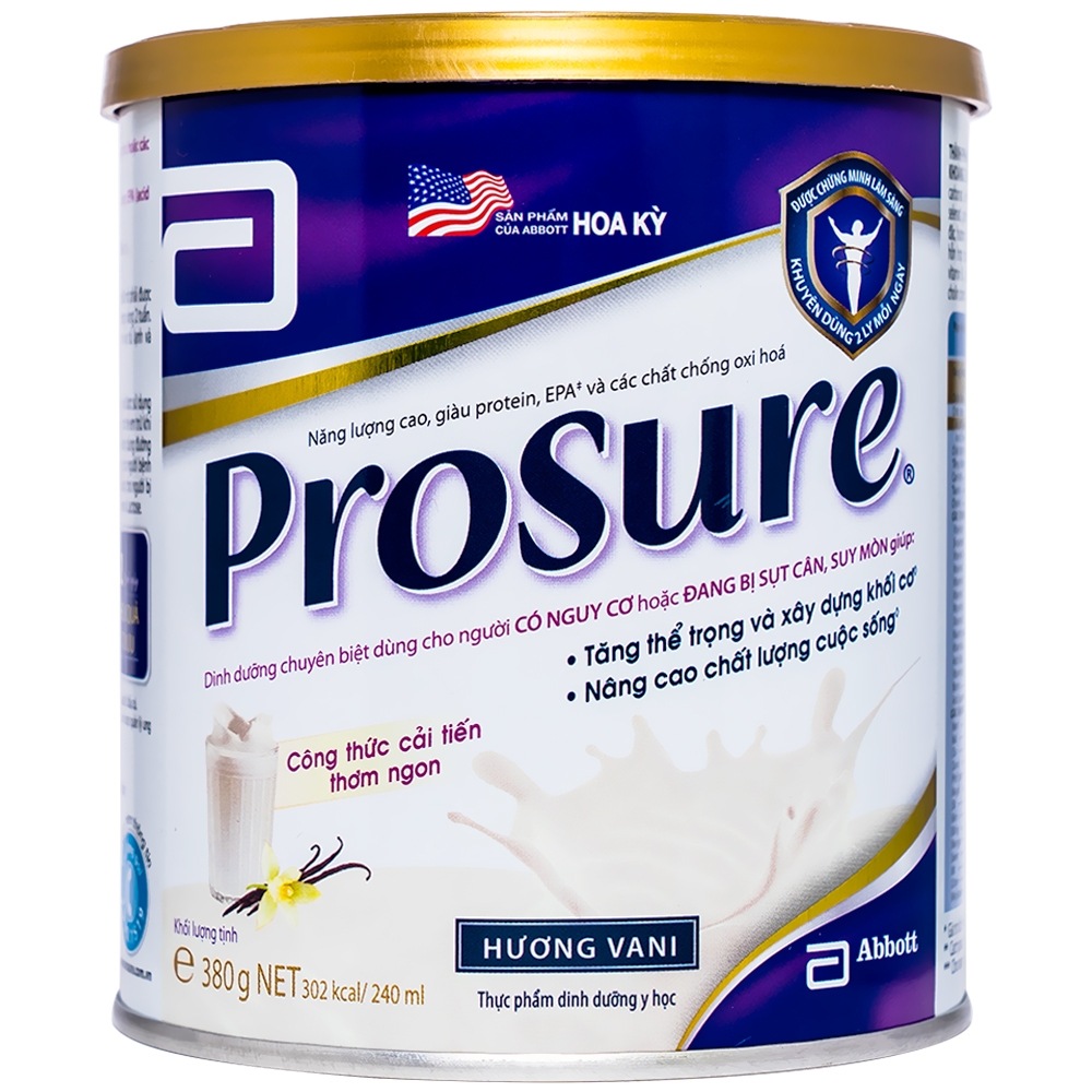 Sữa Bột ProSure - 380G (Dành cho người ung thư)