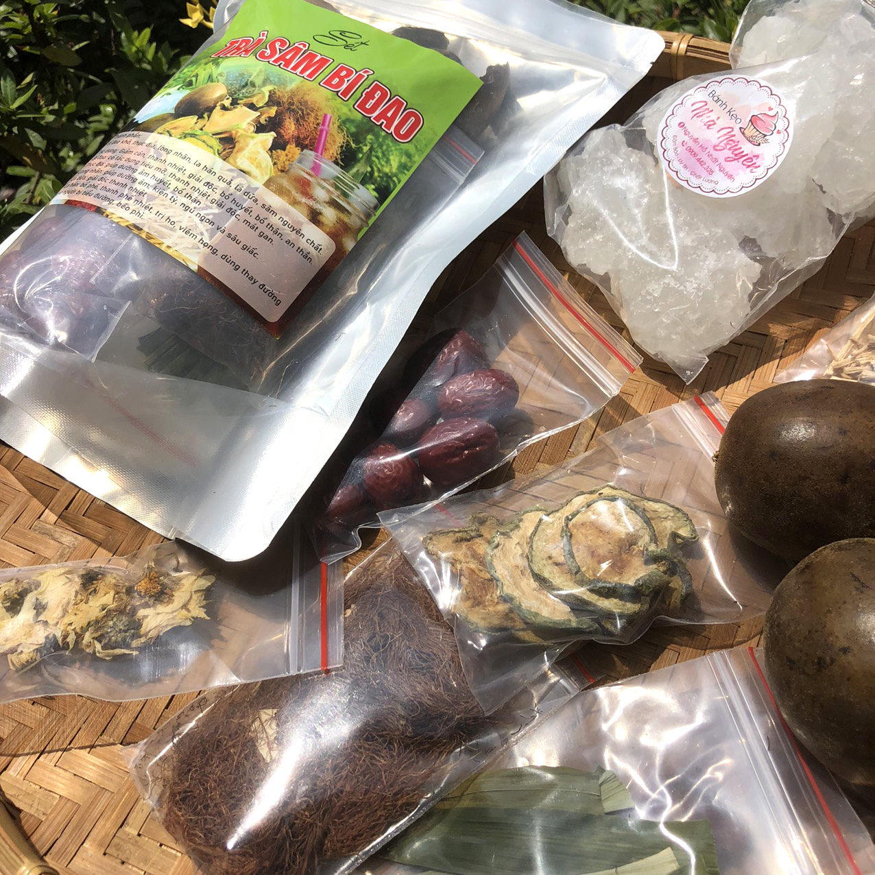 SET NẤU TRÀ SÂM BÍ ĐAO