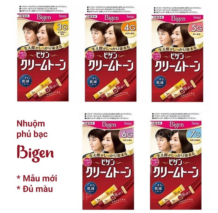 NHUỘM TÓC BIGEN NỘI ĐỊA NHẬT (NHIỀU MÀU) - HÀNG NỘI ĐỊA NHẬT