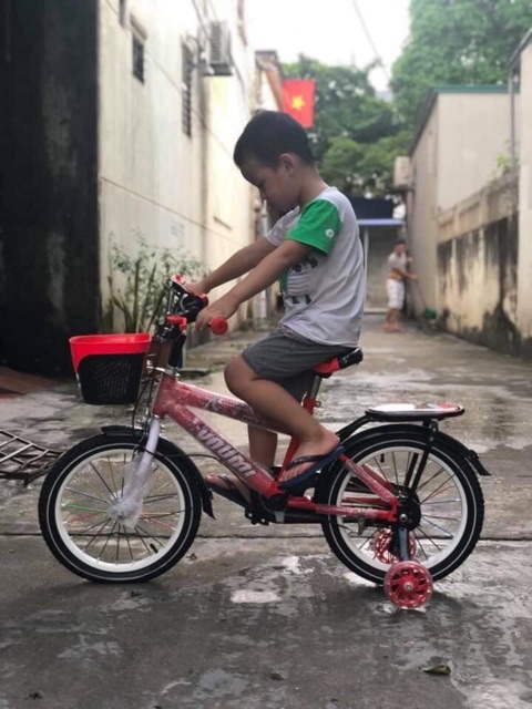 Xe Đạp Cho Bé Hình Mặt Cười 16 inch