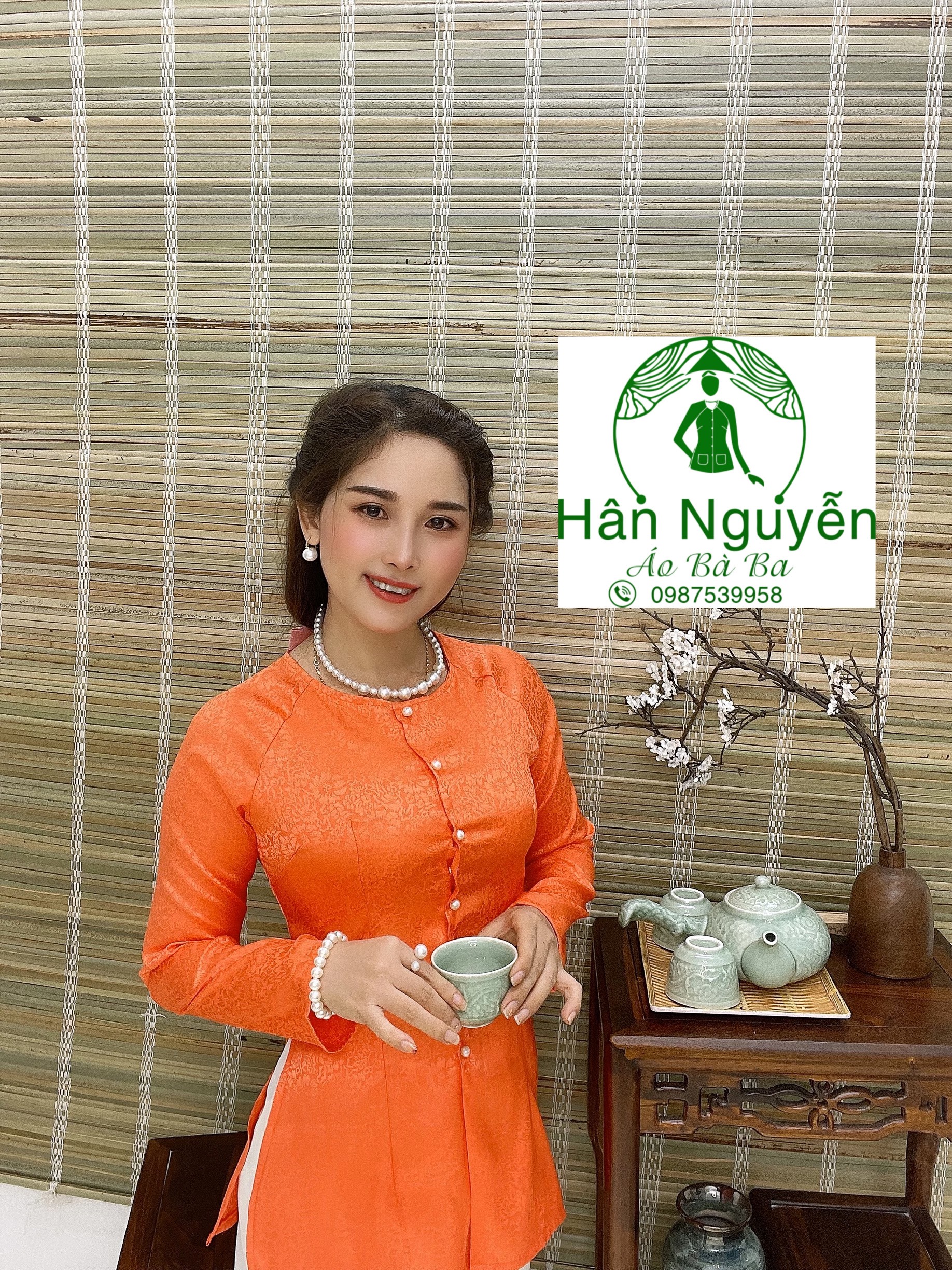 ÁO BÀ BA GẤM CAO CẤP + QUẦN ( TT)