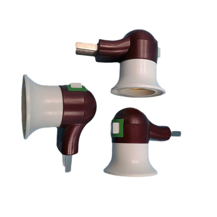 Nhà WI ống loại E27 đèn vít chủ, Plug-in chuyển đổi giữ đèn với chuyển đổi đèn ban đêm ổ cắm Kệ đèn LED