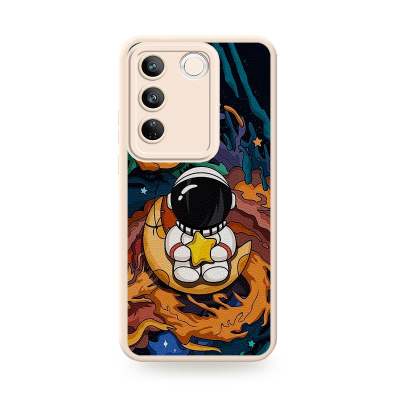 personality%20youth%20Phone%20Case%20For%20VIVO%20S16/S16%20Pro/V27/V27%20Pro%20advanced%20cute%20Anti-knock%20simple%20luxurious%20Cartoon%20texture%20-%20Image%205