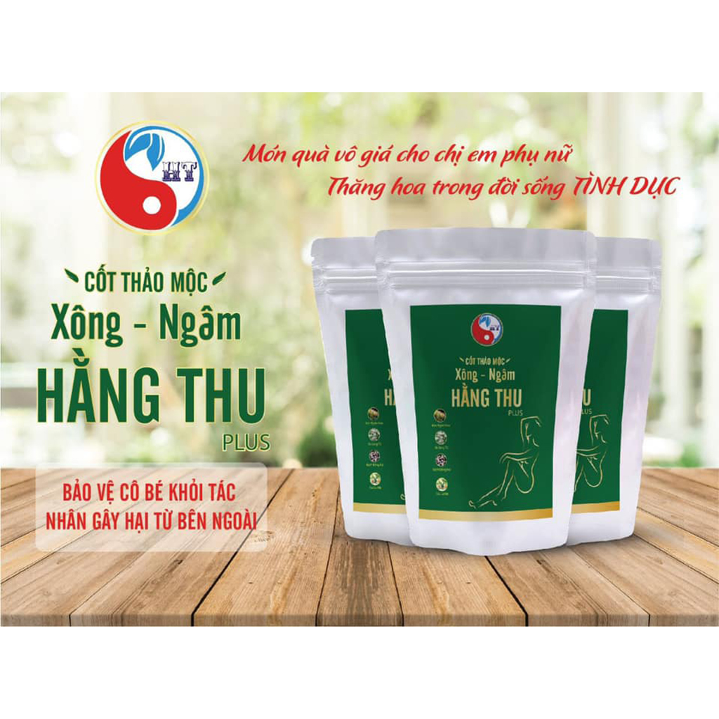 Cốt Thảo Mộc Xông Ngâm Phụ Khoa Hằng Thu Plus [ Phụ Khoa Hằng Thu ]