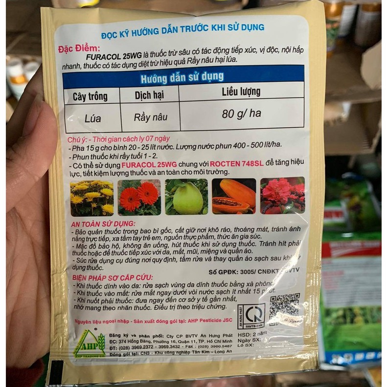 Vua Trừ Rầy Rệp 25wp (gói 15g)