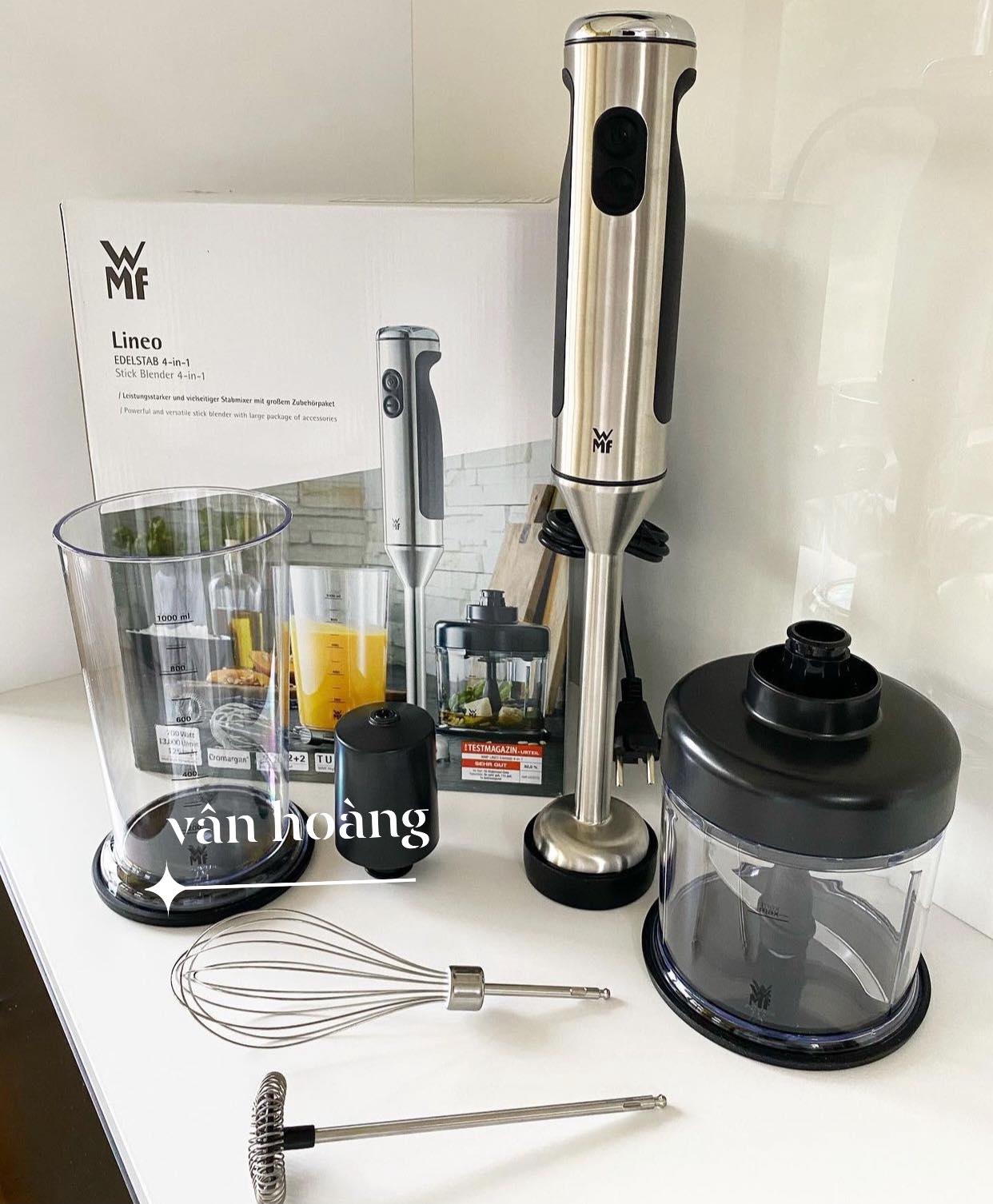 MÁY XAY CẦM TAY WMF LINEO 4IN1