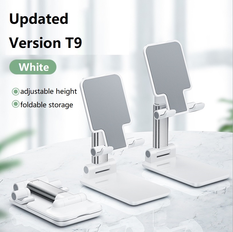 KIPRUN Universal Phone Stand Tablet Phone Holder Desktop Tablet Holder Table Cell Foldable Extend Support Desk Mobile Phone Holder Stand For Android iPhone iPad Adjustable
