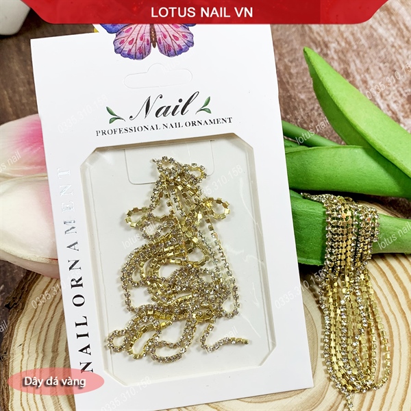 Set nơ thủy tinh gắn móng, charm nơ đính móng phong cách Hàn Quốc