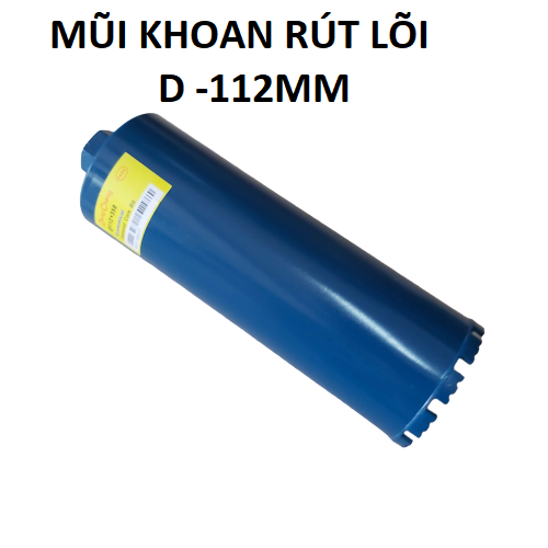 Mũi khoan rút lõi Dongcheng kích thước 112x365mm lưỡi hợp kim chuyên dụng cho thợ điện nước ,điều hòa
