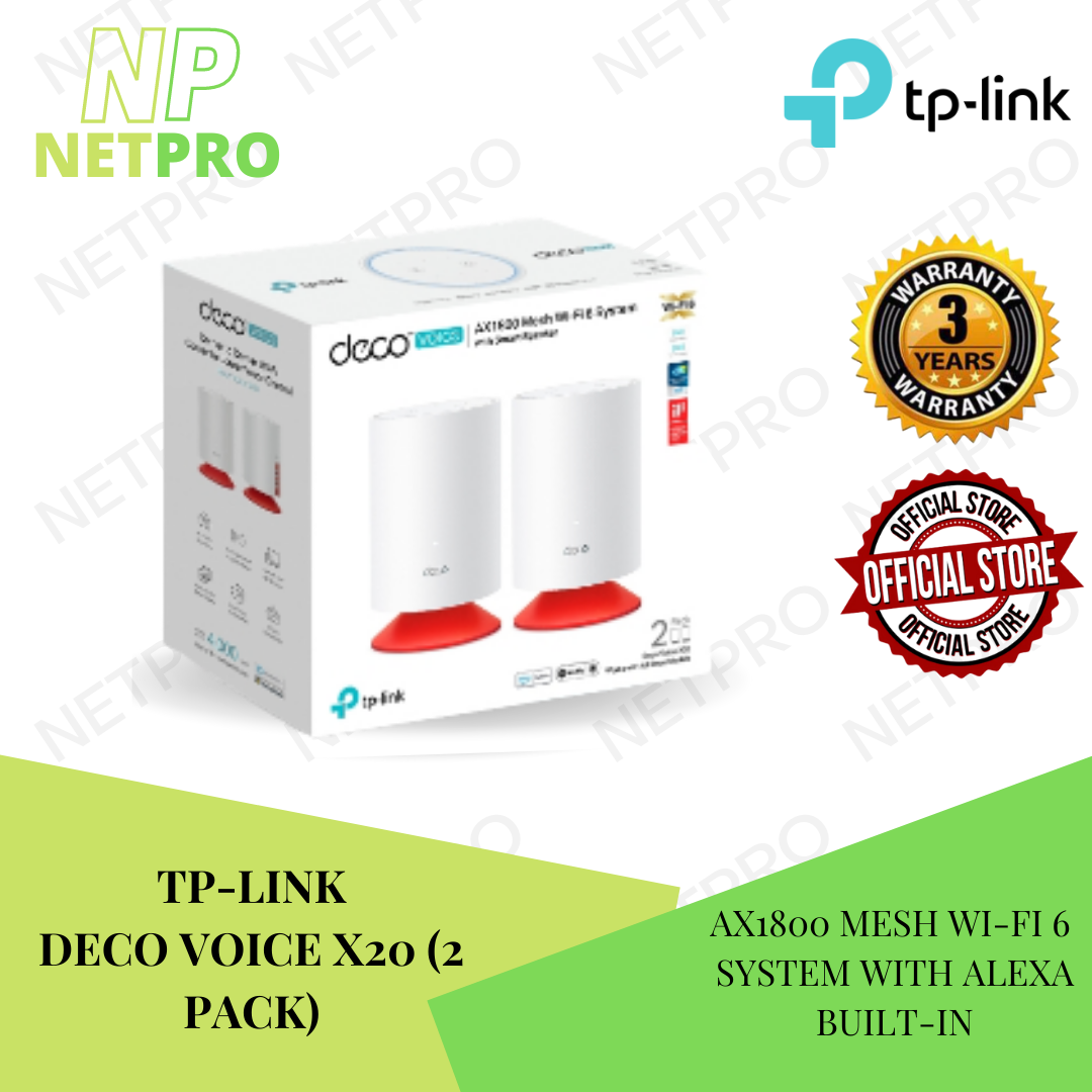 Deco Voice X20 Tp Link Deco M4 Alexa TP-Link Deco Voice X20(1-pack