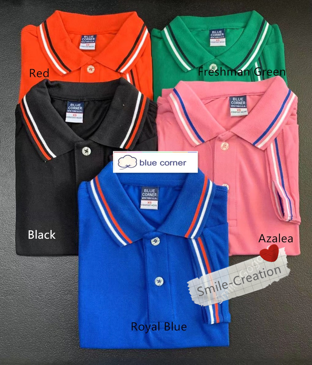 Blue Corner Men s Polo Shirt Colored with Lining Style 2 Lazada PH