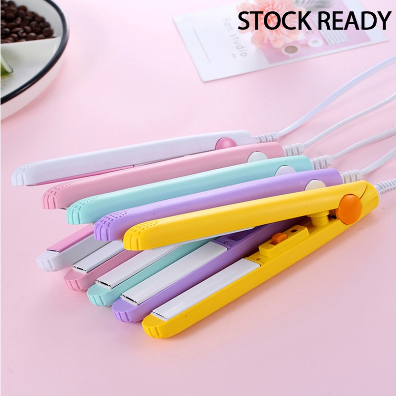 Máy là tóc uốn tóc, duỗi tóc mini tiện lợi siêu cute