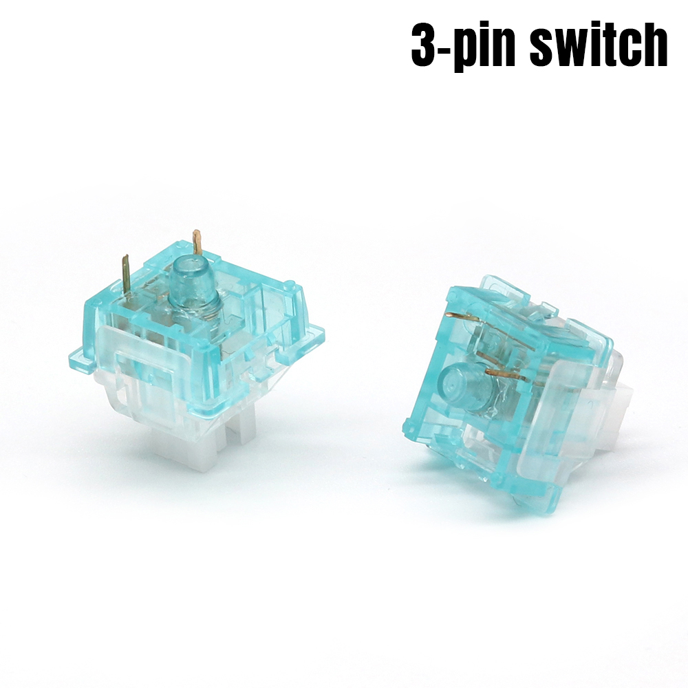 Outemu Ocean Switch for Mechanical Keyboard 3Pin Silent Linear Clicky ...