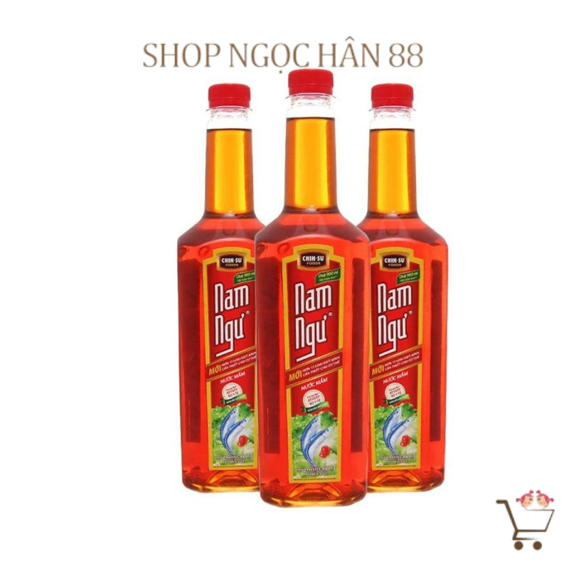 Chai Nước Mắm Nam Ngư Chinsu 900ml, đậm đà hương vị món ăn