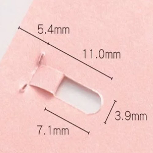 Bấm giấy không dùng kim Plus -  Bấm được 5-6 tờ/lần