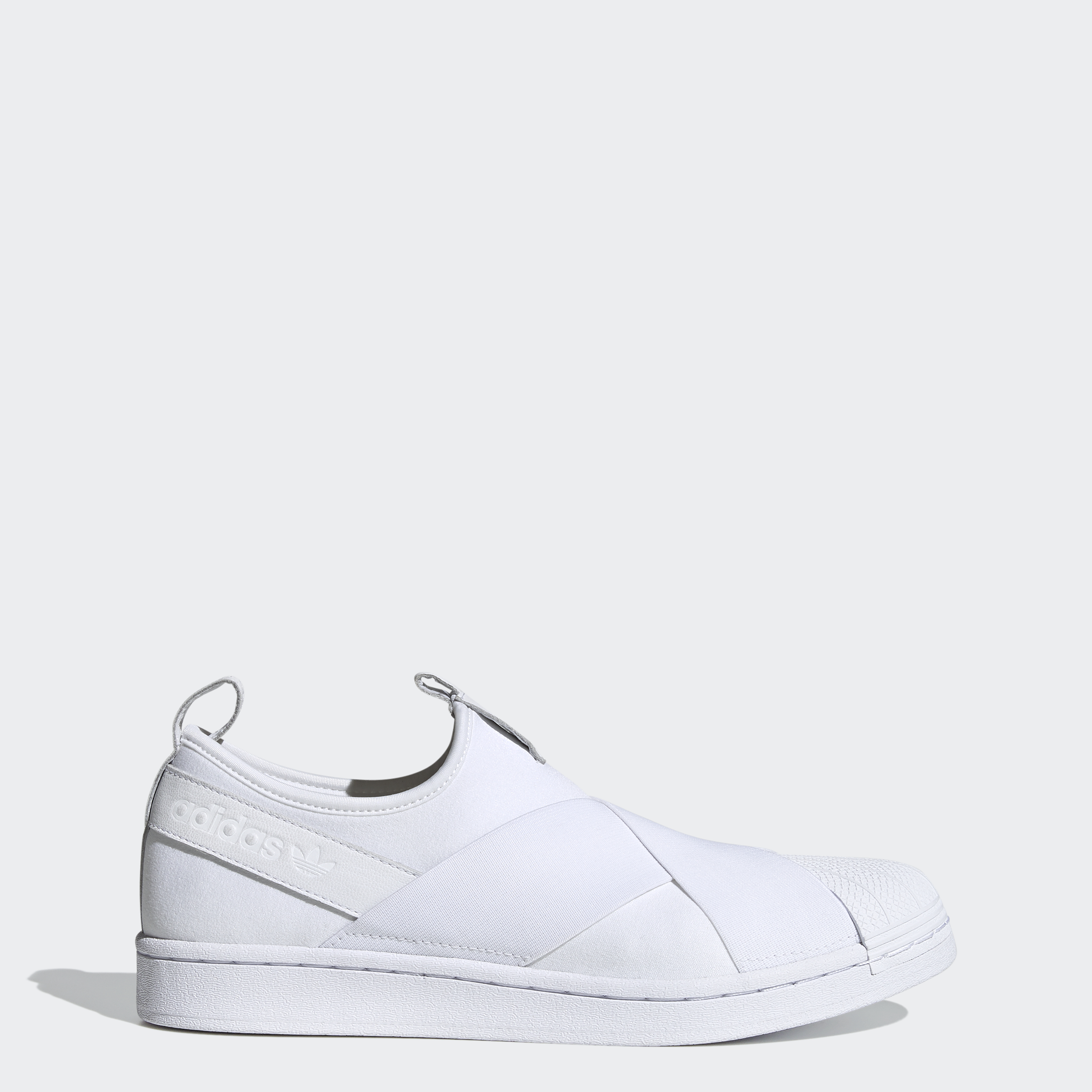 Adidas Phong cách sống Giày Slip-On Superstar Unisex trắng FW7052