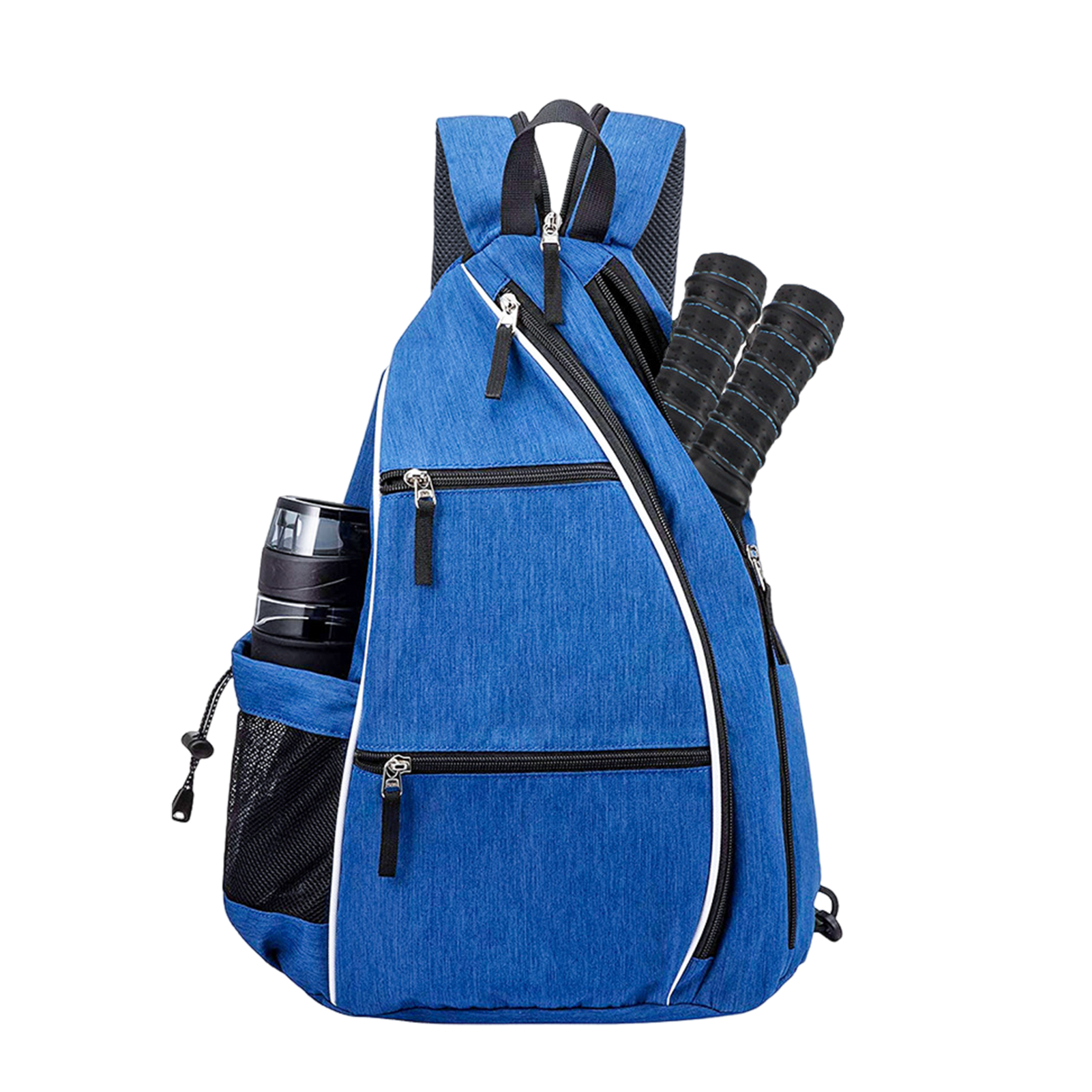 SClementt® Pickleball Racket Backpack Breathable Pickleball Racket Bag Premium Pickleball Paddle Backpack with Mesh Pocket Waterproof Badminton Table Tennis Racket Storage Bag for Outdoor Sports Adjustable