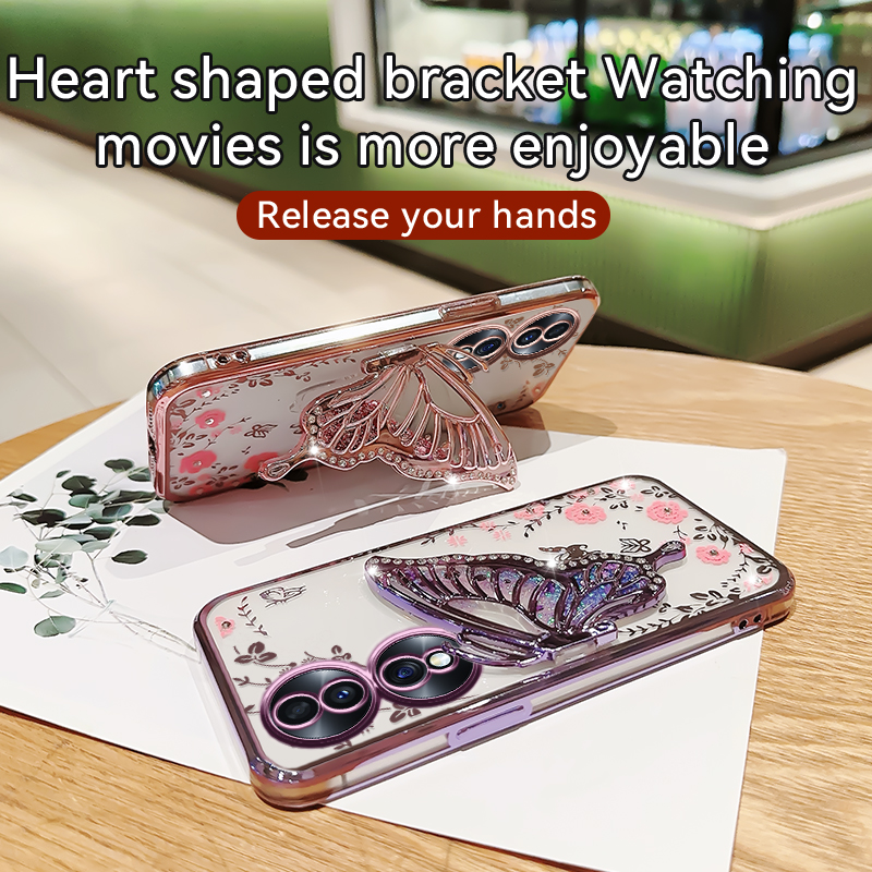 KP TECHNOLOGY Honor 70 Case - Thin Soft Silicone Gel Case Cover For