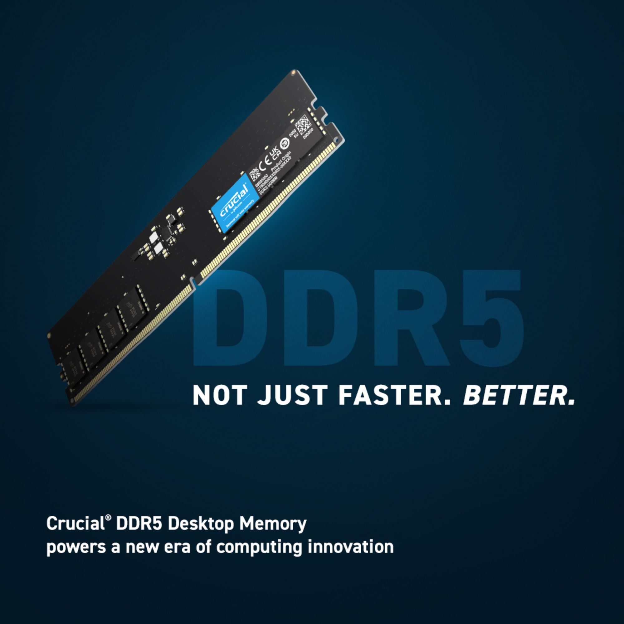 Crucial 16GB DDR5-5600 UDIMM CT16G56C46U5 | Lazada Singapore