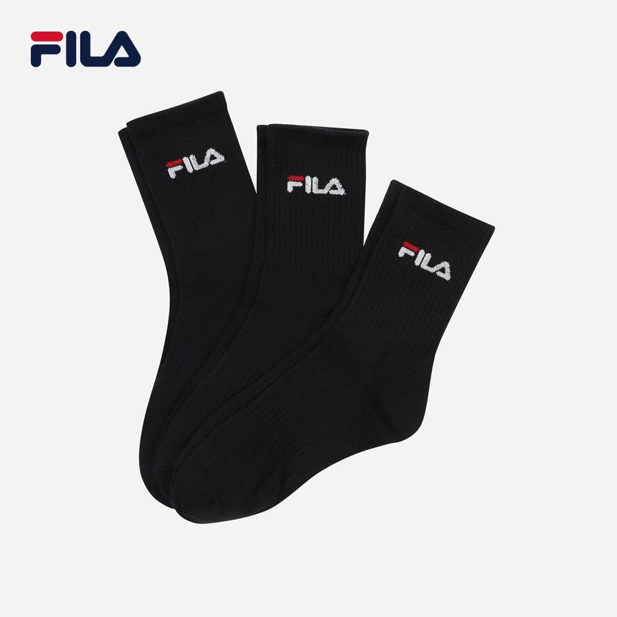 Fila vớ thể thao unise.x fs3scf5354x-blk