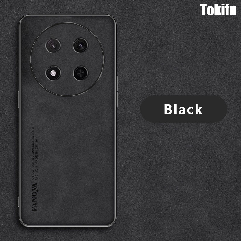 Tokifu%20For%20Honor%20X9C%20Lambskin%20Leather%20Pounch%20Silicone%20Shockproof%20Case%20Slim%20Back%20Cover%20-%20Image%209