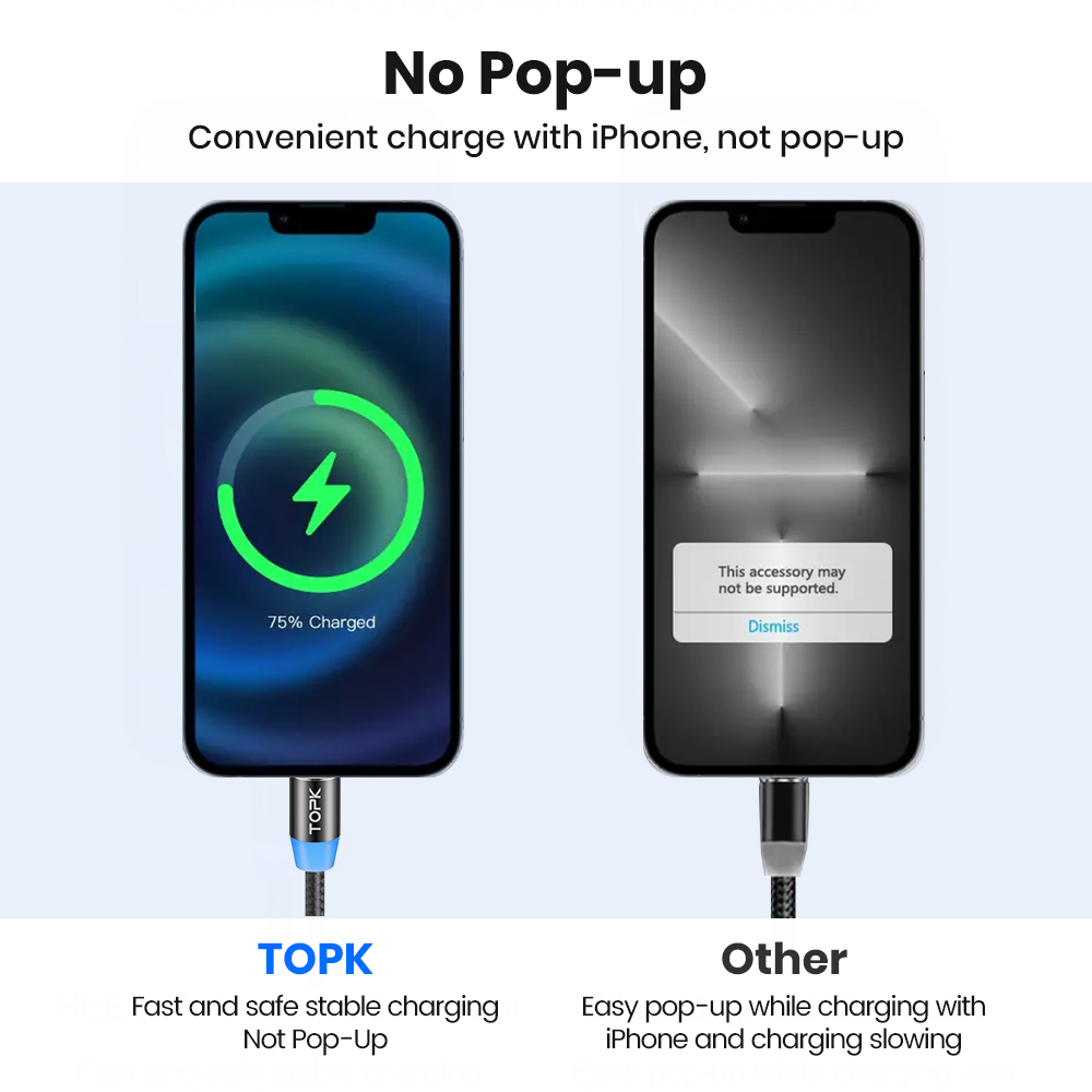 TOPK%205-Pack%20Magnetic%20Plug%20Connector%20Universal%20Round%20Magnetic%20Cable%20Type%20C%20Micro%20USB%20Magnet%20Replacement%20Parts%20for%20Mobile%20Phones%20-%20Image%2010