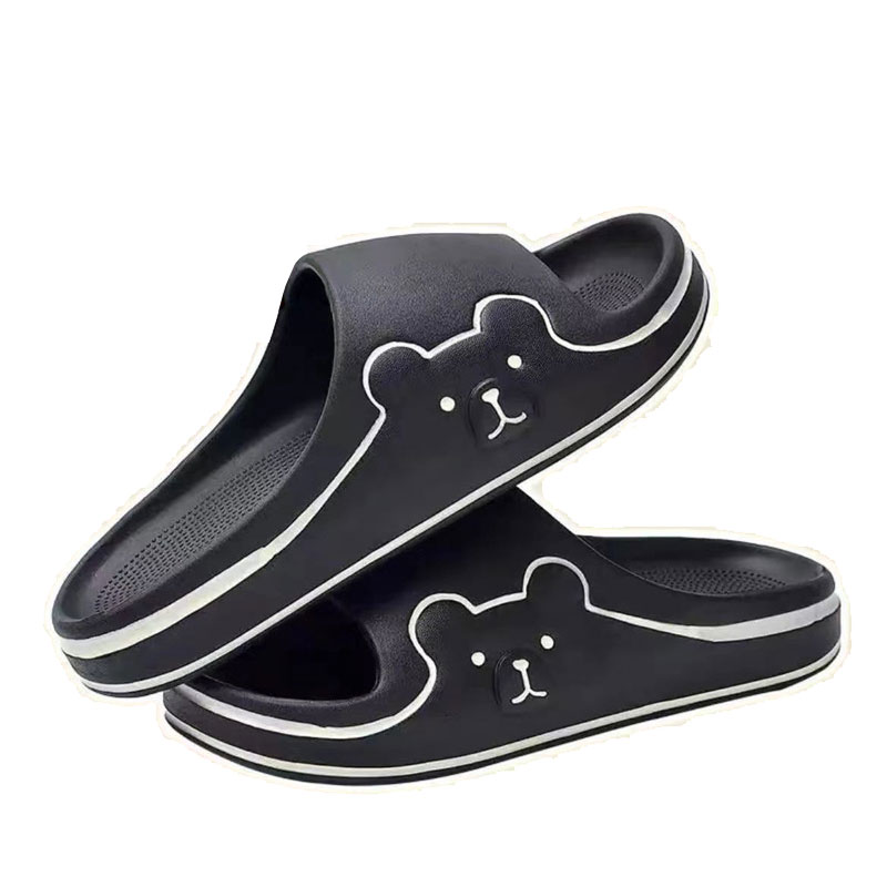 RENBEN Women's slippers outer wear thick-soled cute home high-value indoor couple cool slippers