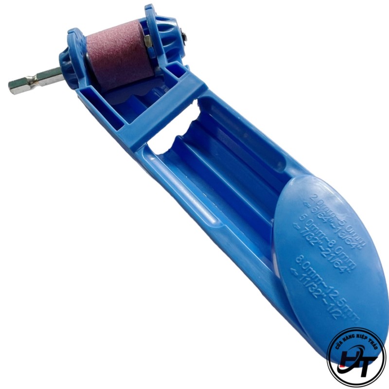Bộ dụng cụ mài mũi khoan sắt cữ mài mũi khoan chuôi lục giác DCMMK