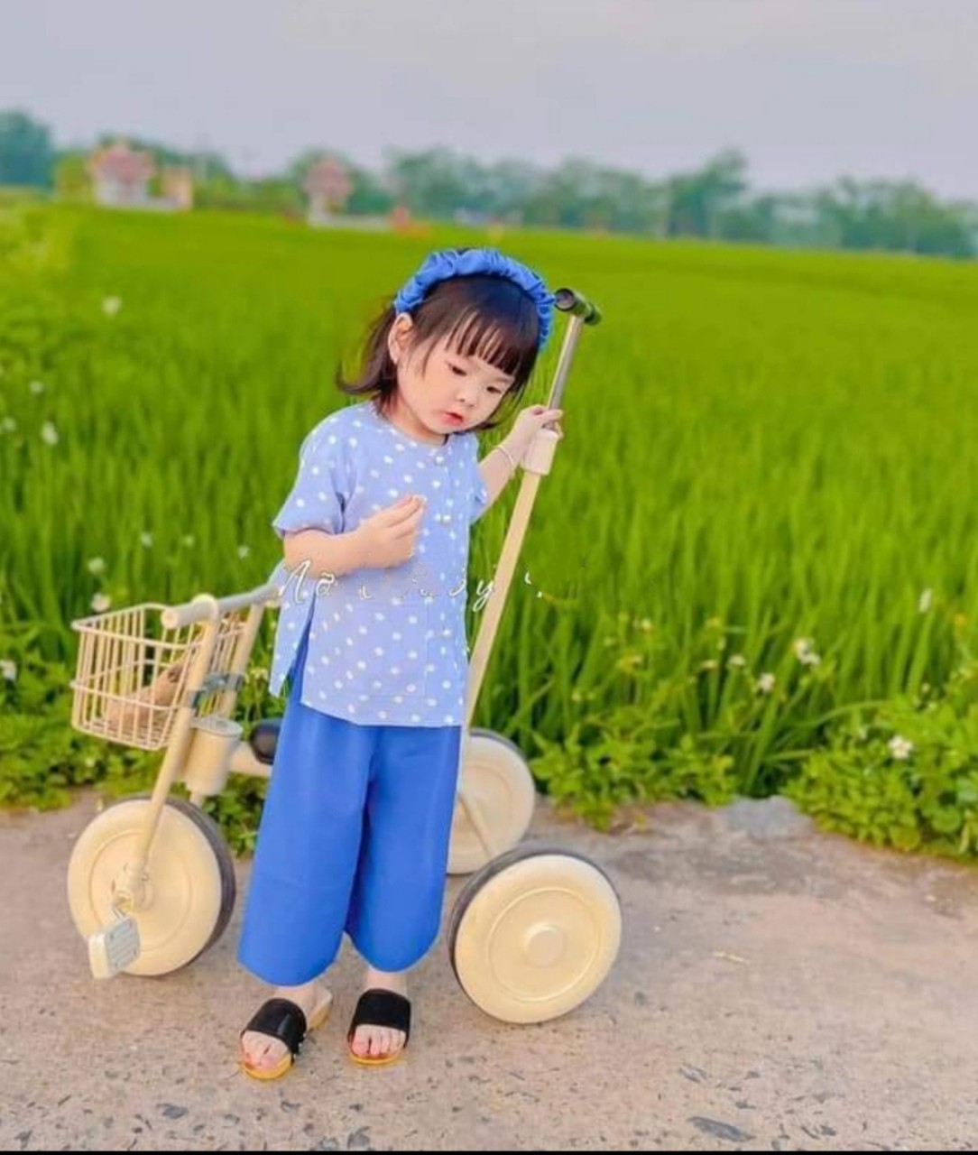 [HCM]Guốc gổ mộc cho bé cực kì đáng yêu