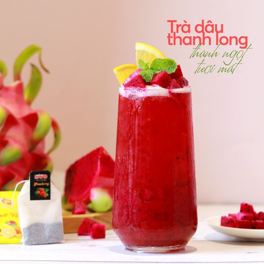 SAVO TRÀ TÚI LỌC - VỊ DÂU (Hộp 25 túi)