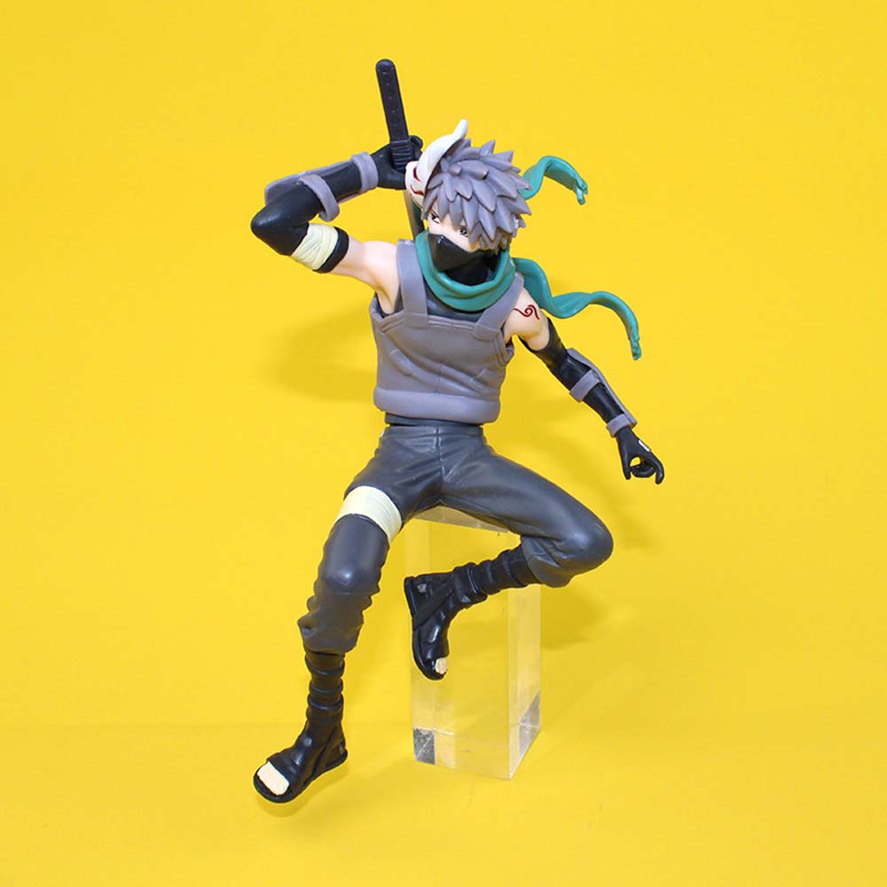 BANDA PVC Toys Miniature Anime Shippuden Hatake Kakashi Collectible