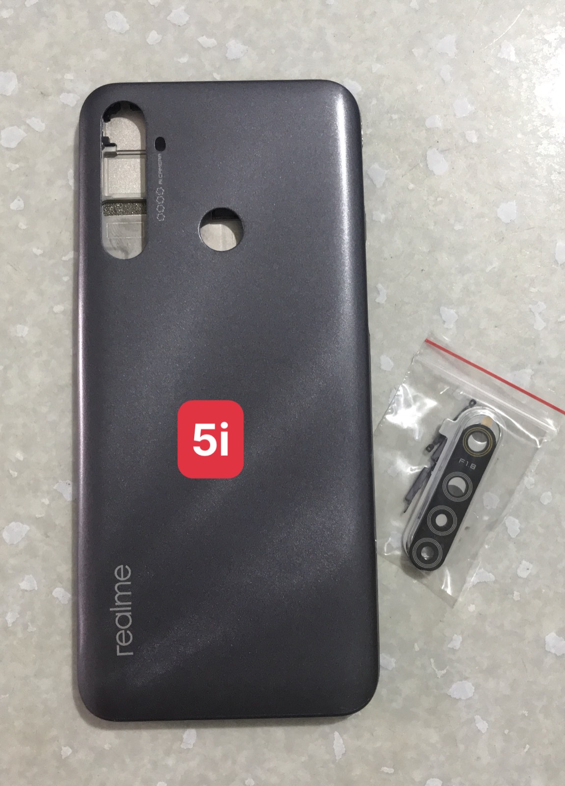 Bộ vỏ sườn Realme 5i zin