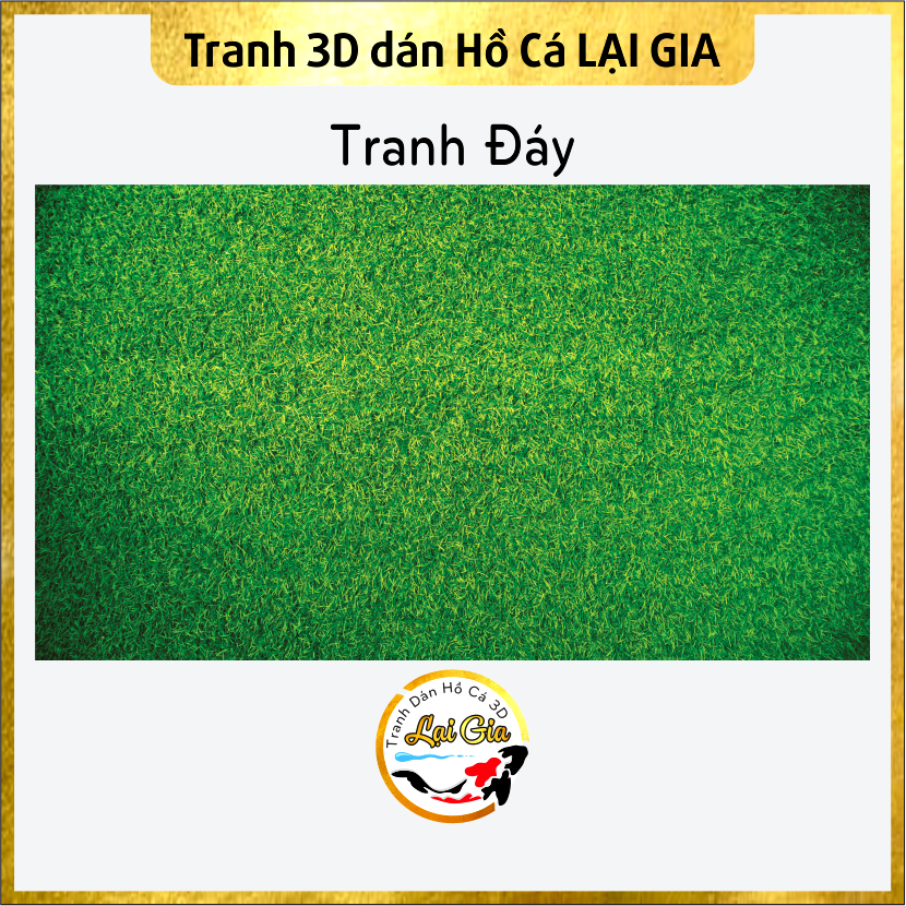 Tranh dán đáy hồ cá , decal có sẵn keo, _lại gia