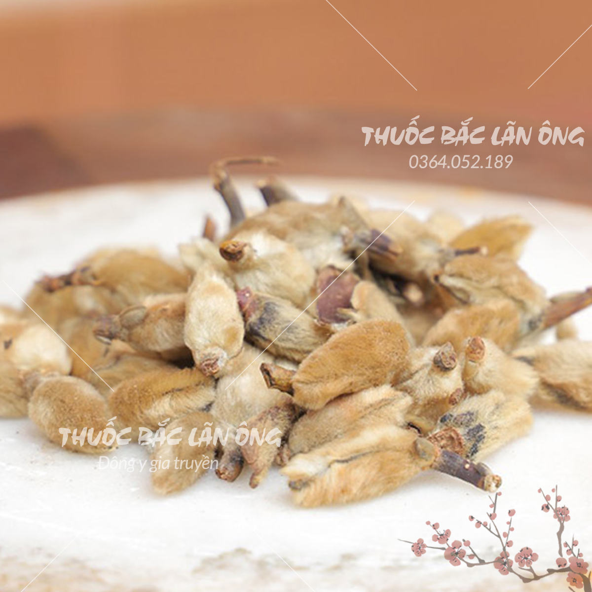 Tân di hoa khô 500g (Ngừa xoang mũi, nghẹt mũi)