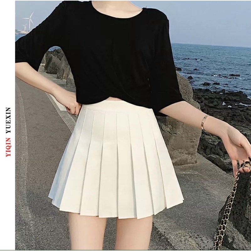 Chân váy xếp ly nữ form ngắn thể thao