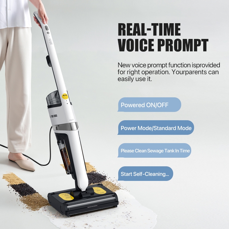 Deerma Vx W Wet And Dry Vacuum Cleaner Mop And Vacuum In Self Cleaning Clean Sewage Tank