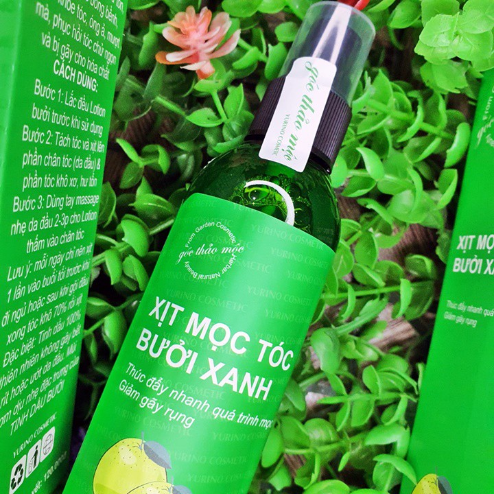 Xịt mọc tóc Bưởi Xanh (Góc Thảo Mộc)100ml