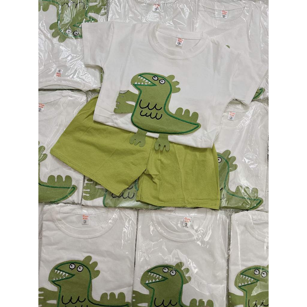 BỘ KHỦNG LONG XANH BÉ TRAI (KL)