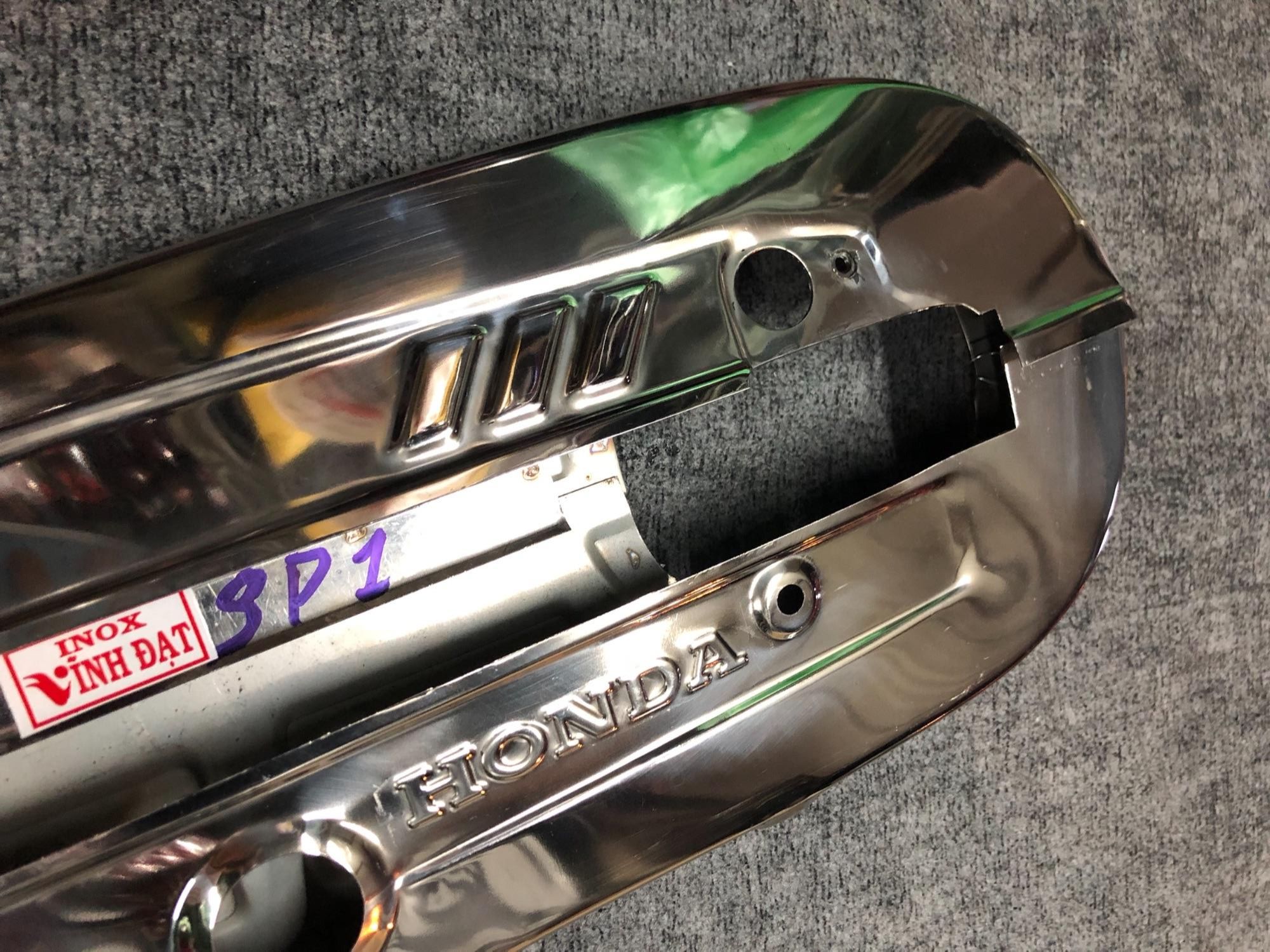 Super Dream stainless steel female cover with non-magnetic suction (Dream Vietnam square folding) stainless steel heavy-duty, correct vehicle type