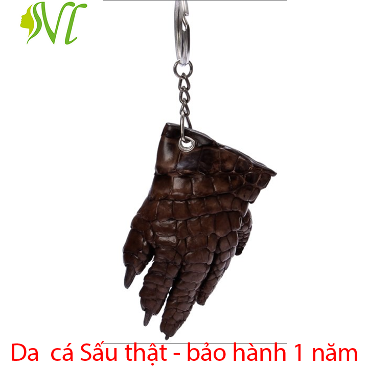 Móc khóa da cá sấu thật 100% (bảo hành 1 năm) - Đẹp Là Vui